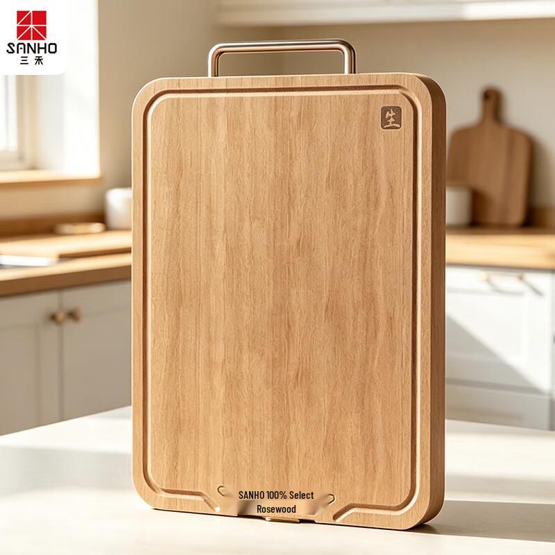 Sanhe Solid Wenge Wood Chopping Board
