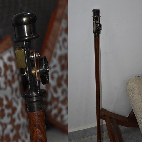 Gravur nautische Dampfmaschine Spazierstock, Jubiläumsgeschenk, Vatergeschenk, Männergeschenk
