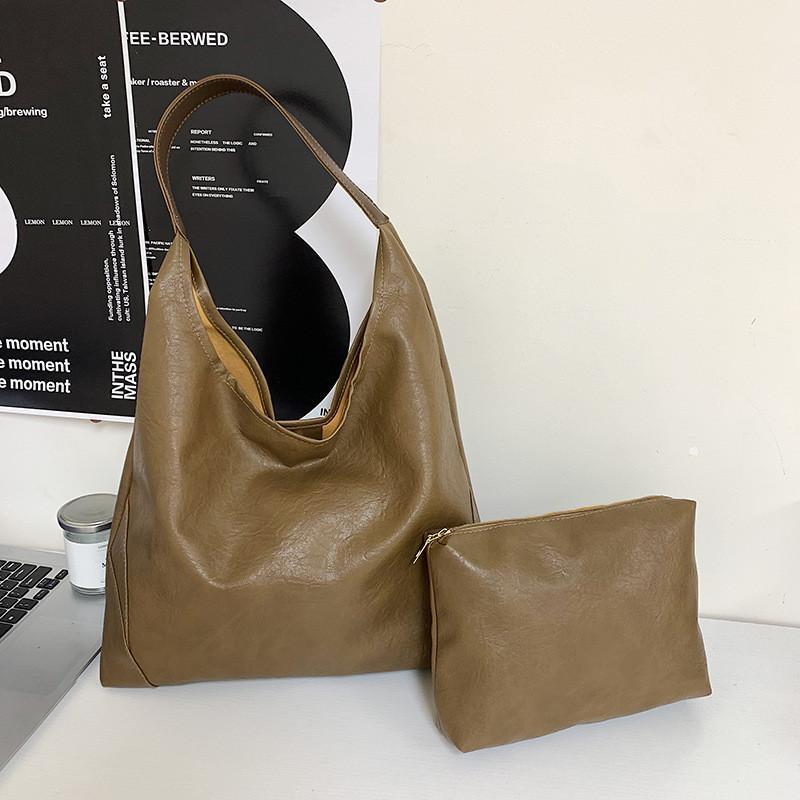 Stylish Retro Women's Tote Bag Large Capacity Casual Shoulder Bag For Work And Travel