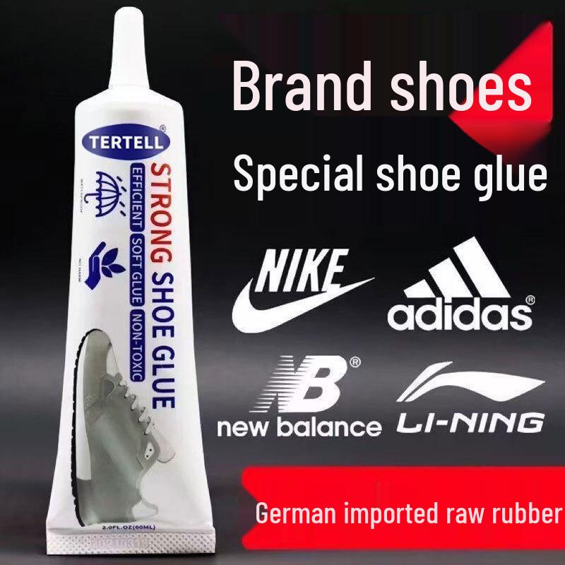 Durable Transparent Shoe Repair Glue for Leather and Sneakers - Non-Hardening Formula