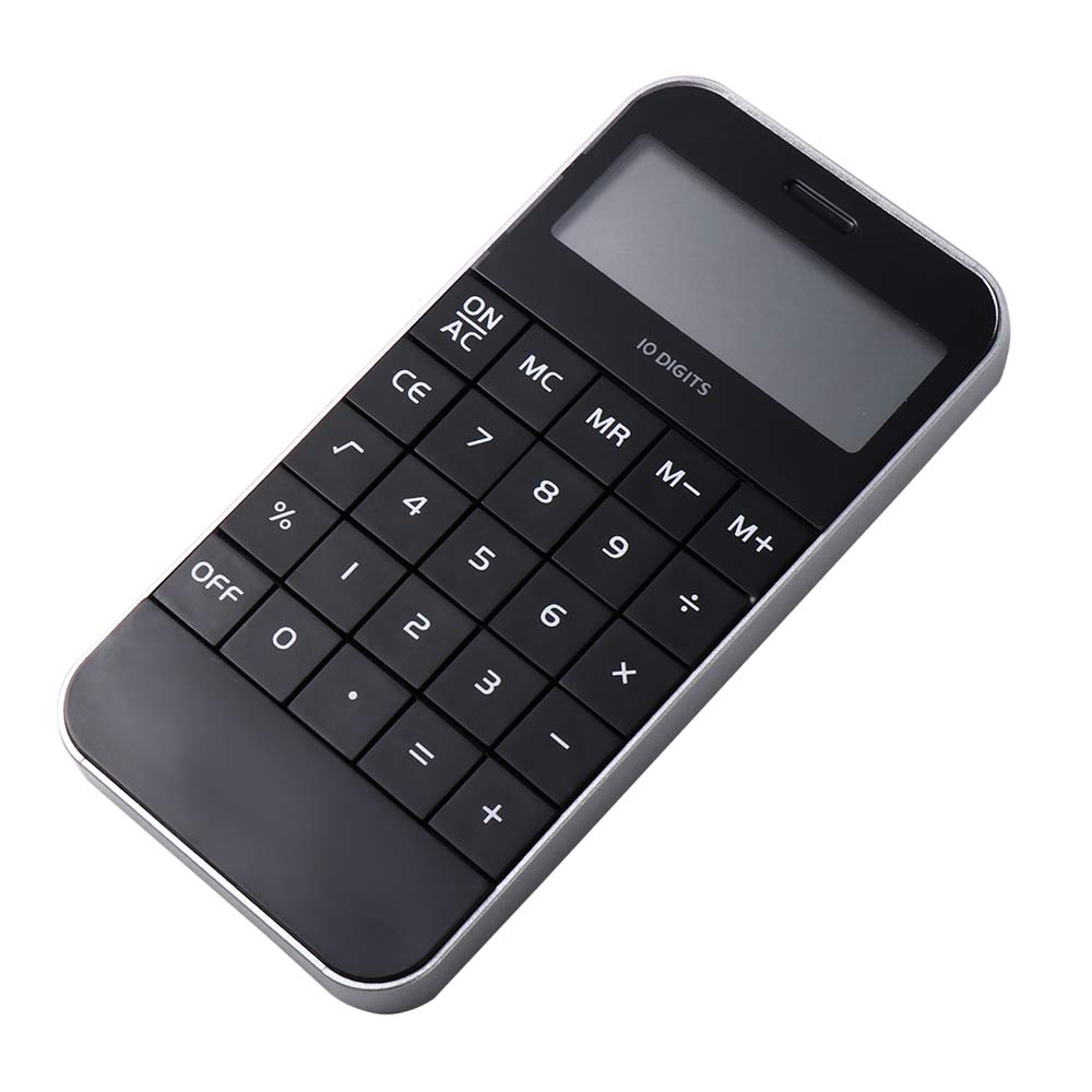 Student School Display Universal Cheap Office Digit Calculator White Electronic Black