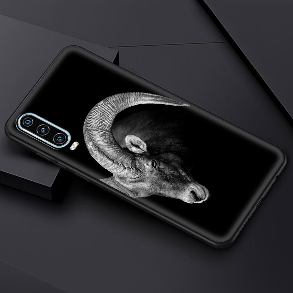 Animals Horse Deer Giant Panda Phone Case For Huawei P30 Lite P50 Pro P20 P40 Lite E P Smart Z 2021 Y6 Y7 Y9 2019 Y6p Y9s Cover