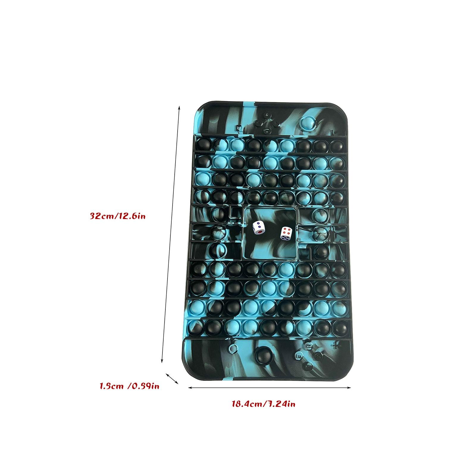 

(Отличный дом)Популярные силиконовые шахматные доски, нажимающие игрушки для детей и взрослых One Size