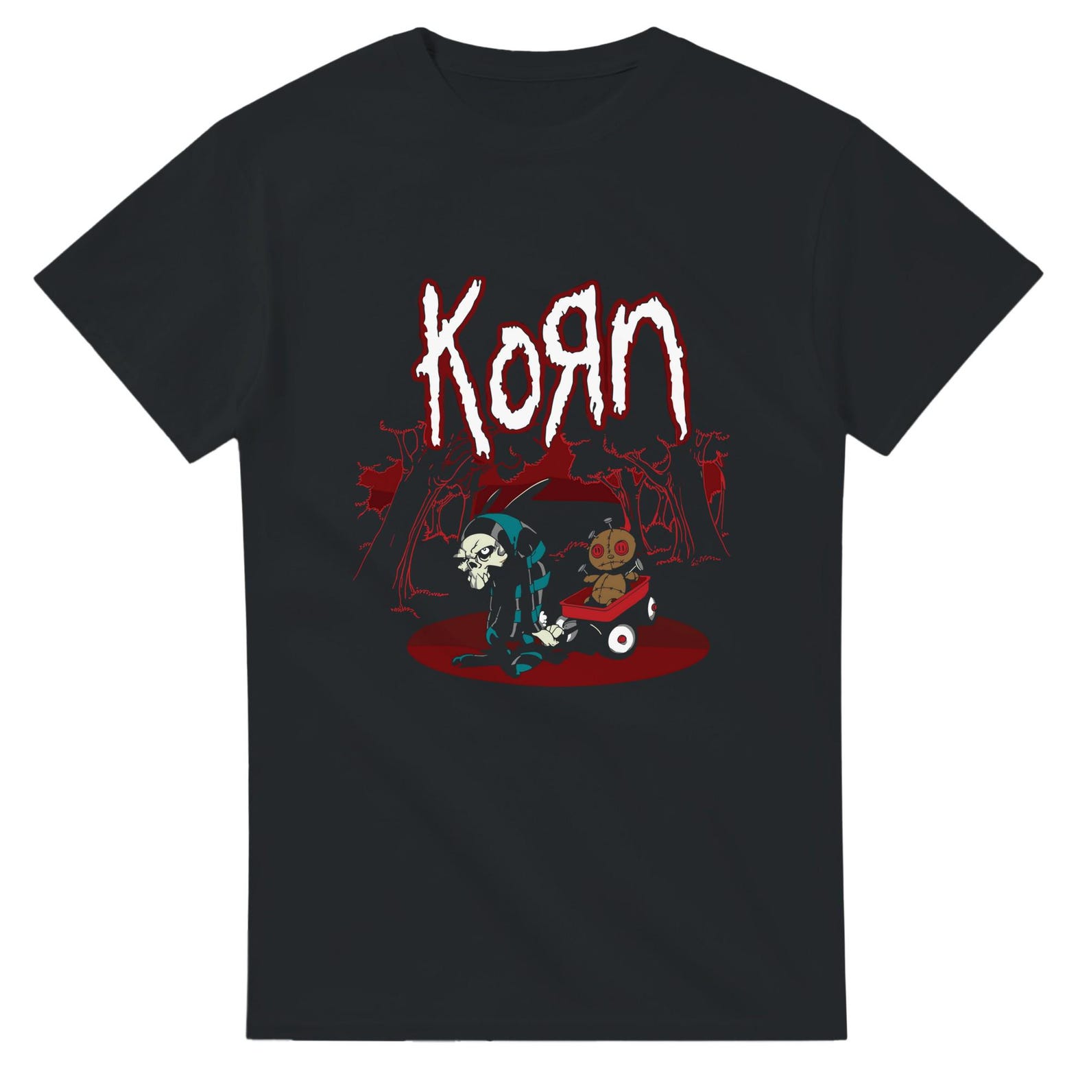 Korn Heavyweight Unisex Crewneck T shirt | Gildan® 5000 3XL