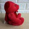 [USED] Rare, beautiful teddy bear, red bear, perfect for Christmas or as a gift.
