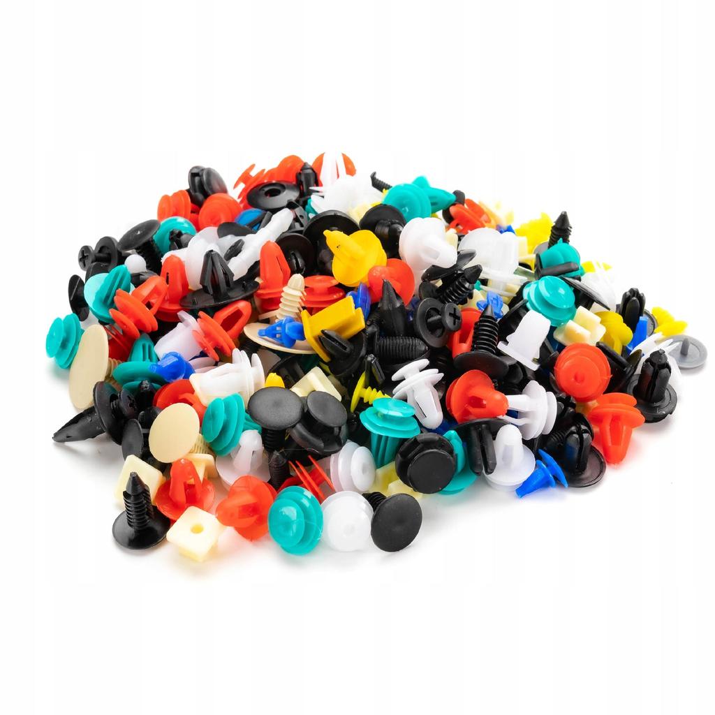 SET OF UNIVERSAL CAR CLIPS 200 PCS