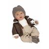 Baby Doll Arias Elegannce Iria Brown Gray 45 Cm
