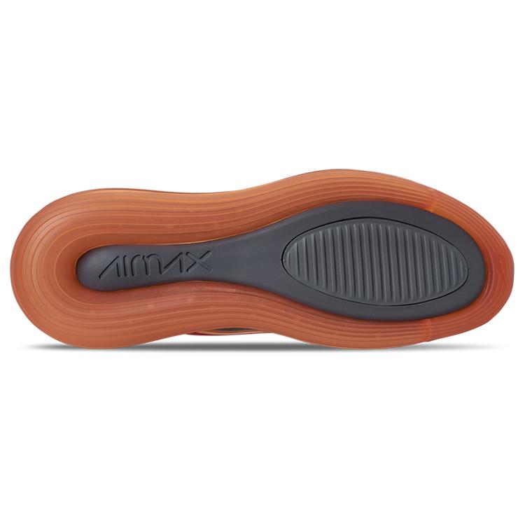 New Nike Air Max 720 Black Fuel Orange AO2924-006