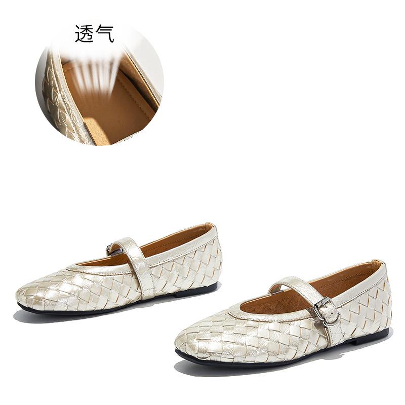 The first layer of sheepskin insoles Mary Jane shoes women's 2025 autumn new casual fashion leather shoes are not tired women's shoes