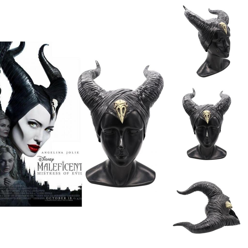 Enchanting 2019 Maleficent 2 Horns Headwear Mask Perfect For Halloween And Cosplay