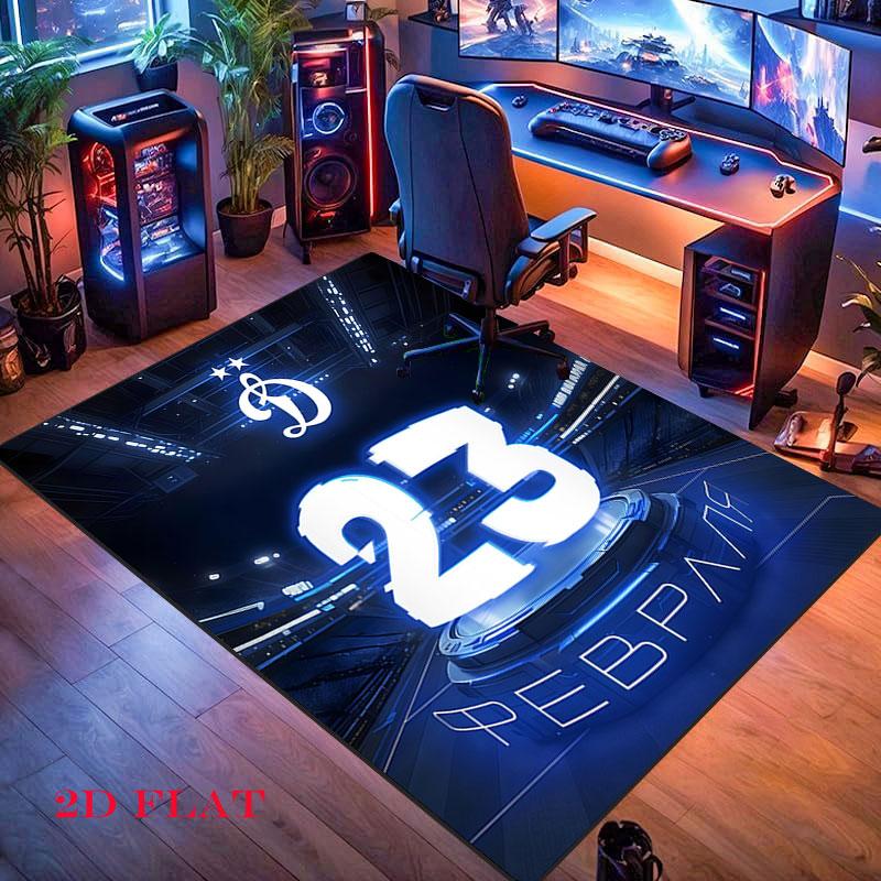 Dynamo Moscow Pride Carpet Rug for Living Room Bedroom Home Sofa Decoration,Kids play Nonslip Floor Mat