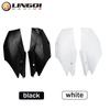 LINGQI RACING Motorcycle CRF 110 125 Side Fender Mudguard Plastic Parts For  CRF110 CRF125 Off Road Dirt Bike Accessories