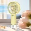 Handheld Misting Fan Portable Rechargeable Spray Fan with Long Battery Life Travel Cooling Fan with Multi-Level Wind and Spray Modes for Travel Home