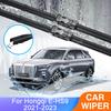 For Hongqi E-HS9 ~ Front Rear Wiper Blades Set Kit Window Windshield Windscreen Cleaning Brushes Washers Car Accessories