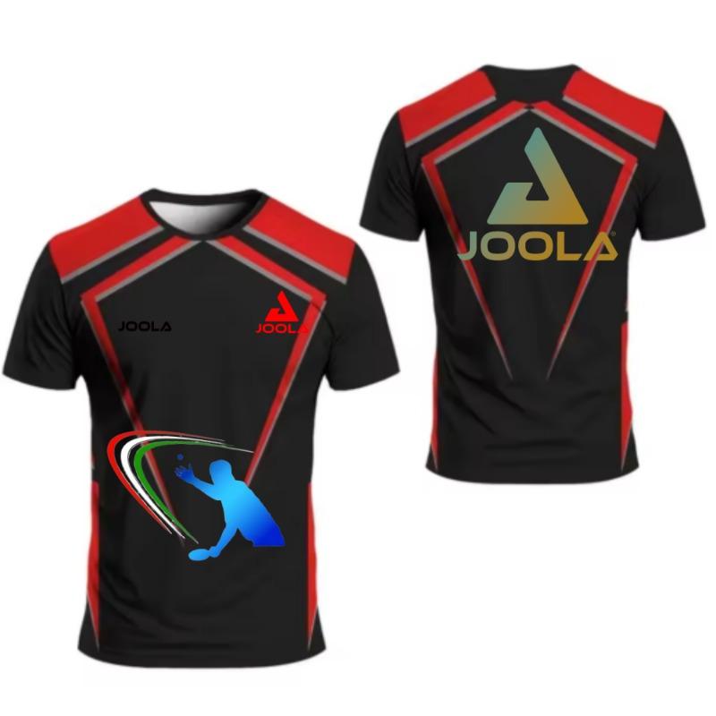 New Sport Table Tennis Clothing Men's T-Shirt Badminton Tennis Quick Dry Short Sleeve Men's Breathable T-Shirt Table Tennis Club