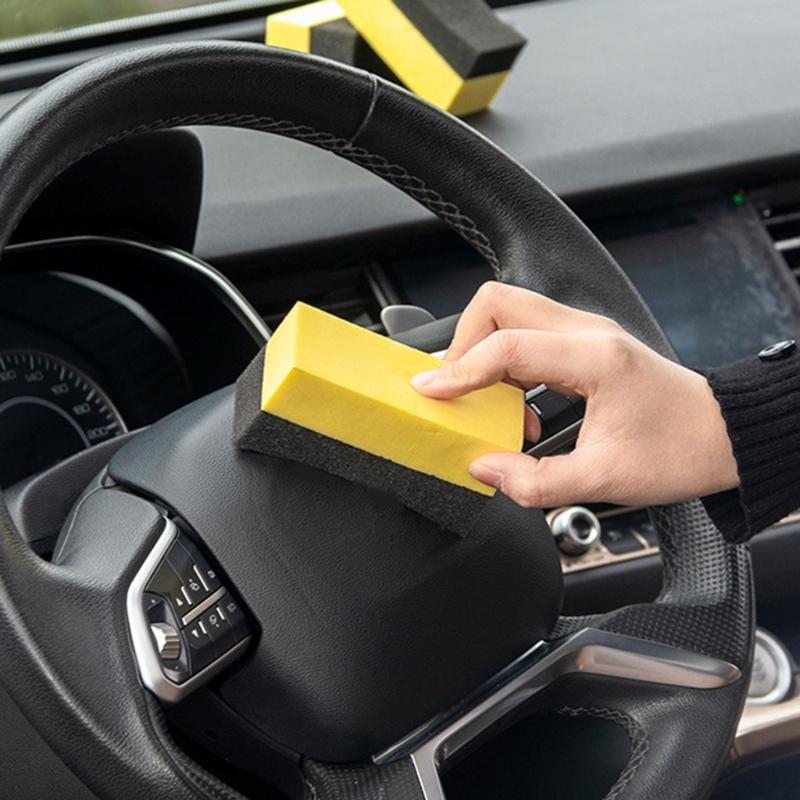 Paduri aplicatoare EVA, Burete EVA, Burete pentru spălarea mașinii și paduri de curățare, Perfect pentru ceară, sealant, balsam fără efort
