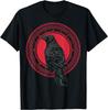 Raven with Norse Symbol T-shirt
