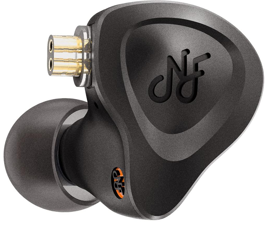 NF AUDIO NA2+ Dual Cavity Dynamic Aluminum HiFi Deep Bass Earphones, Monitor, In-Ear, 5N Silver Plated, OFC 2-Pin 0.78mm CNC Re-cableable Earphones