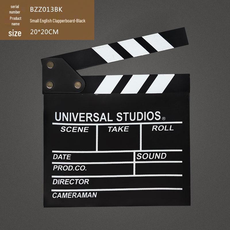 

Реквізит: Хлопавка для зйомок: Орнамент-хлопавка режисера кінозйомки