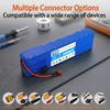 48V Electric Scooter Battery 13S2P 100Ah 18650 Lithium Pack For E-Bike Vehicle Motorcycle DIY BMS + 54.6V Charger