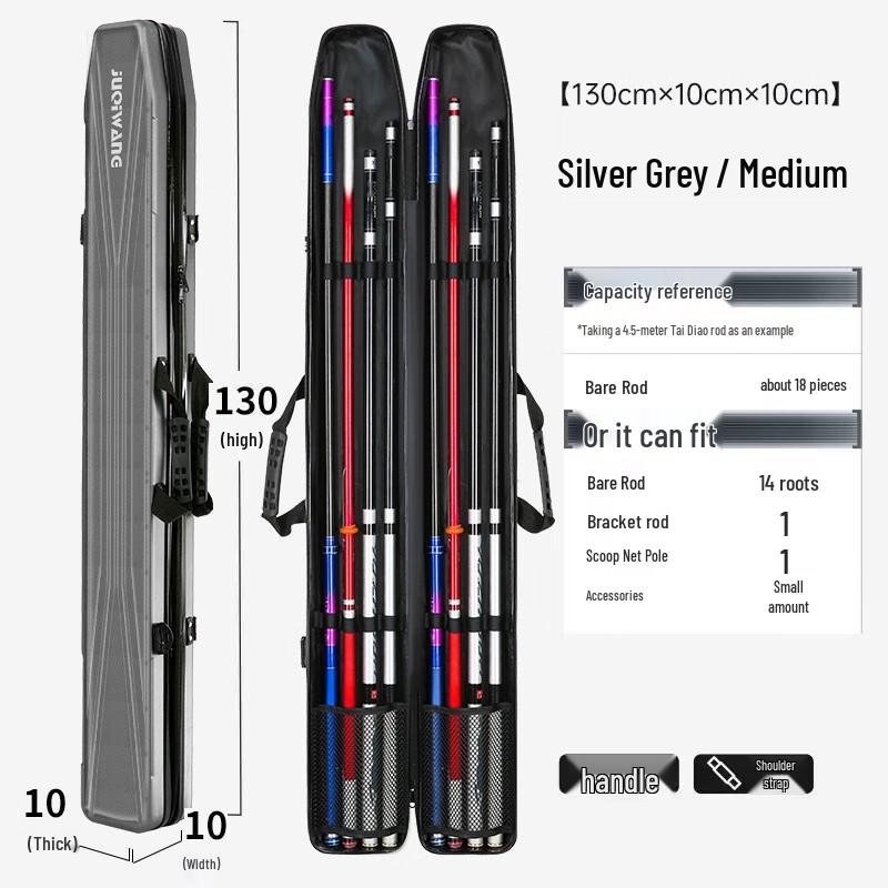 Brangdy Hard Shell Fishing Rod Bag