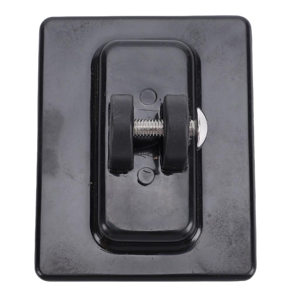 Inflatable Boat Canopy Mount Base PVC Nylon Sun Shade Deck Mount Base for T and U Shape Head Black