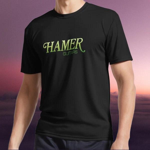 

New Shirt Hamer Guitars Active Logo T-Shirt Funny Size S to 5XL L