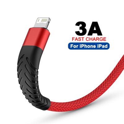3A szybki kabel USB do ładowania dla iPhone'a 14 13 12 11 Pro Max Xs X XR 6 6s 7 8 Plus iPad Mini ładowarka do telefonu komórkowego przewód danych 3m