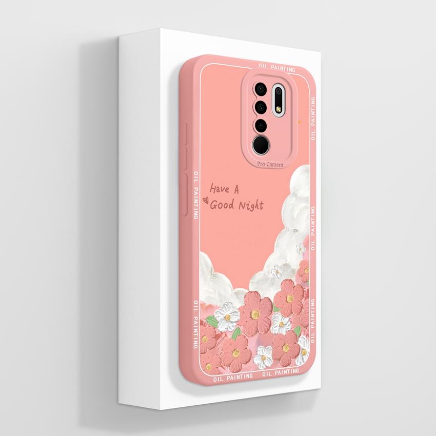 For Xiaomi Poco M2 M3 M4 M6 M7 Pro M5 M5S Mysterious Whale Phone Cases Camera Protection Liquid Silicone Anti Fall Protection Covers For Xiaomi Casing