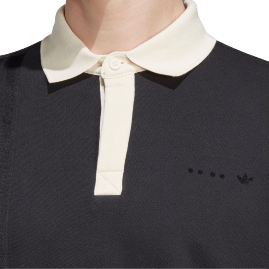 New Adidas Polo Shirts Unisex Black IC8396