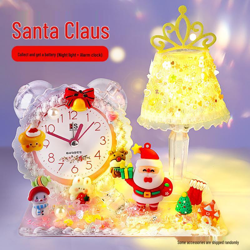 DIY Night Light Kit: Children s Handmade Alarm Clock Gift for June 1st Children s Day