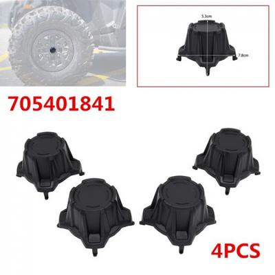 4Pcs Black Wheel Hub Center Caps For Can-Am Maverick X3 Turbo R 17-20 705401841