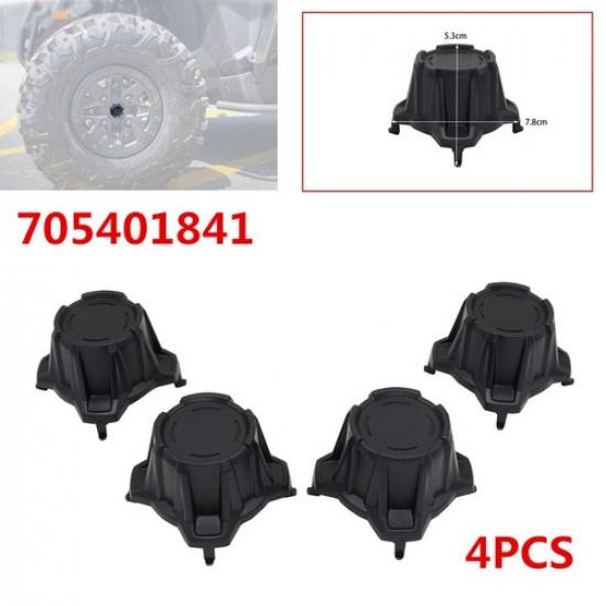 4Pcs Black Wheel Hub Center Caps For Can-Am Maverick X3 Turbo R 17-20 705401841