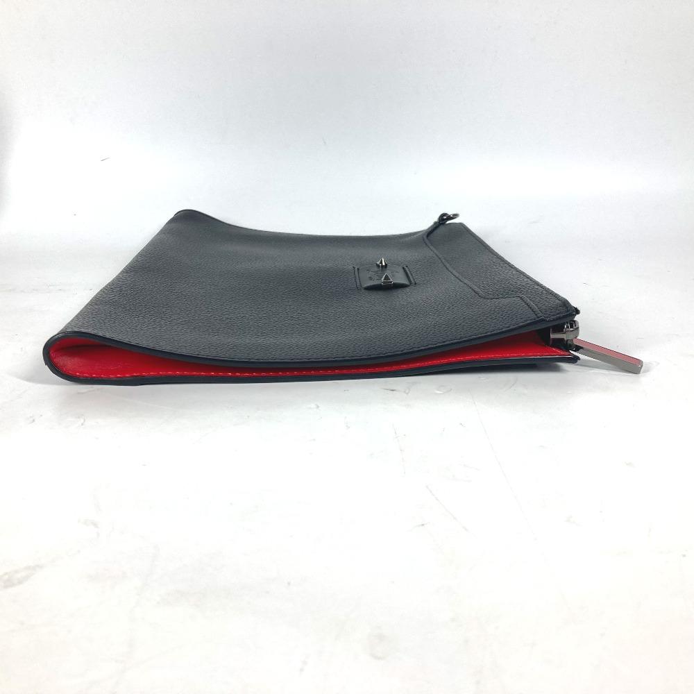 Christian Louboutin Crossbody Logo SKY 2WAY Bag Clutch Pouch Bag Shoulder Bag