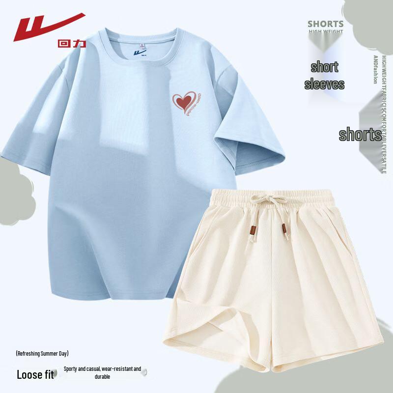 Warrior Women s Summer Cotton T-Shirt & Shorts Set XL