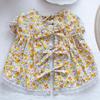 Pet Floral Dress Thin Teddy Yorkshire Small Pet Dog Vest Dog Clothes for Small Dogs Puppy Dresses