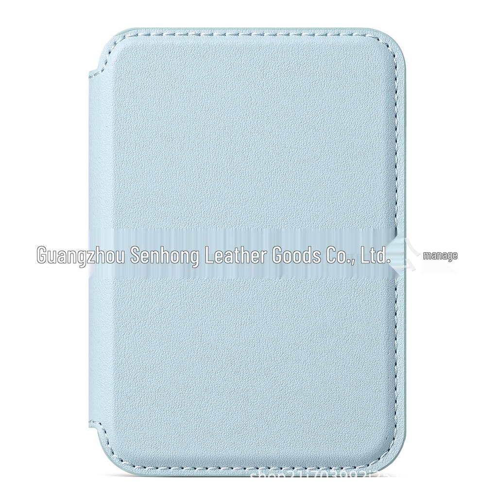 Portefeuille et support magnétique en cuir MagSafe pour iPhone