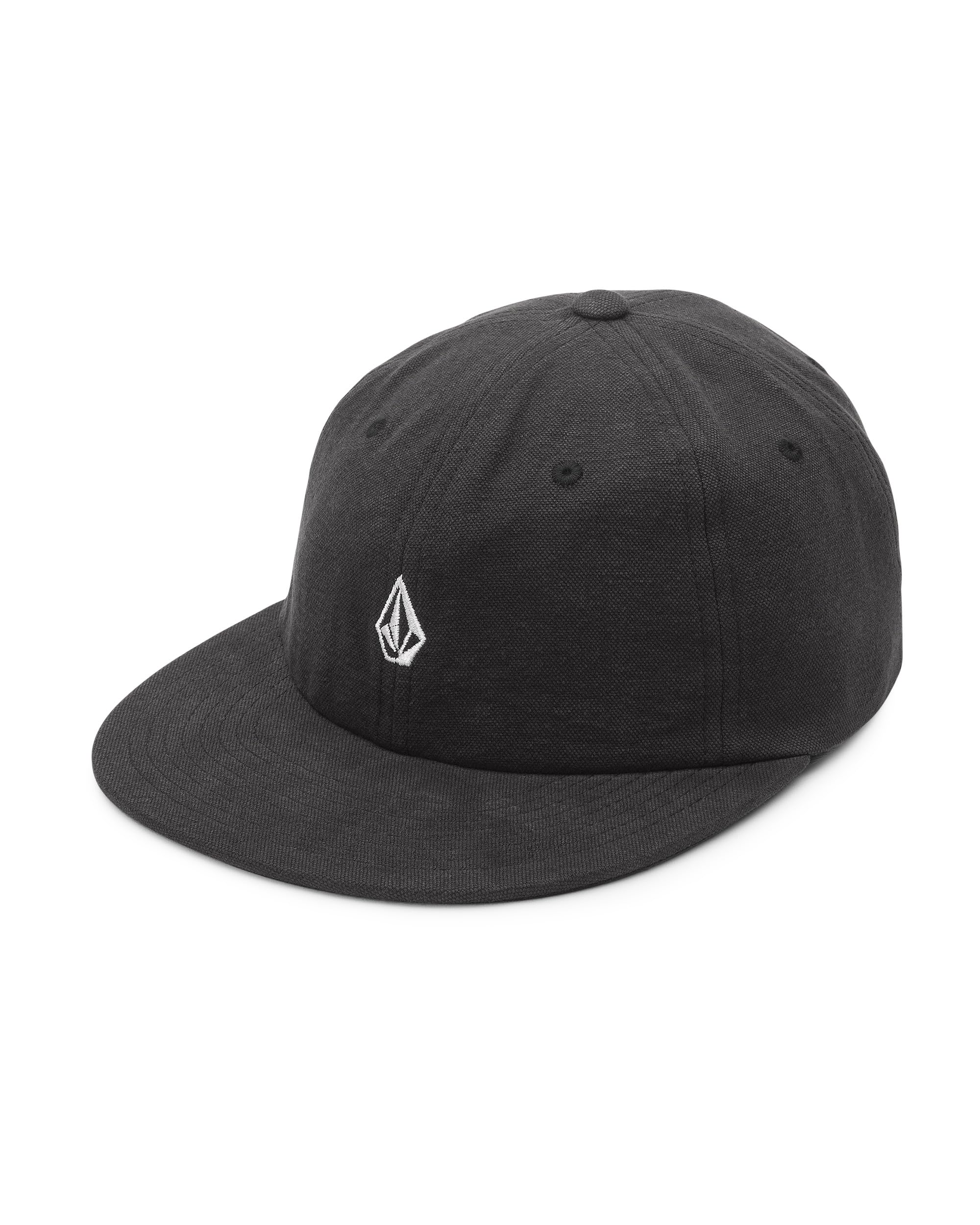 

Унисекс Кепка-плоскодонка FULL STONE DAD Hat ЧЕРНАЯ [Volcom] (Размер регулируется) [D5512318 / ШЛЯПА] O/S чёрный