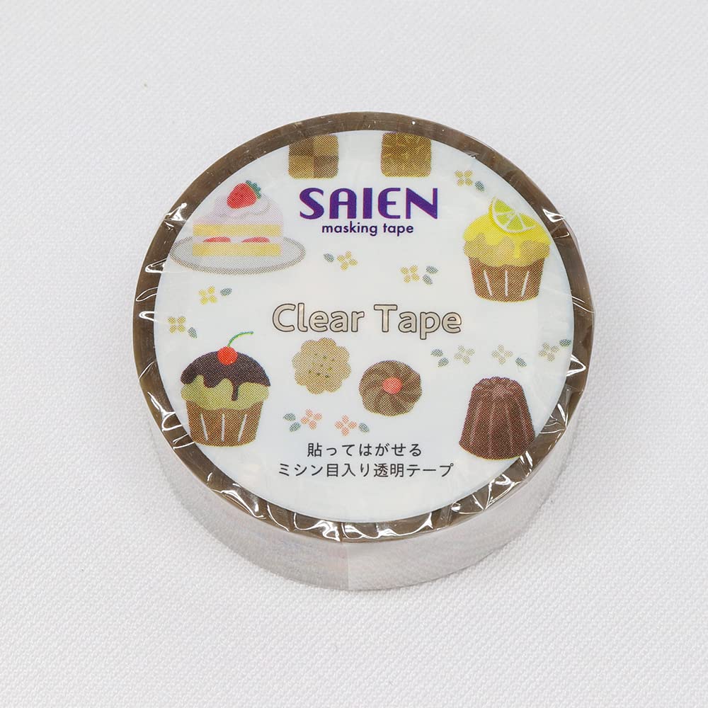 Made In Japan Kamiiso Masking Baked Goods 15mm X 3m HR-0004 <SAIEN Tape>