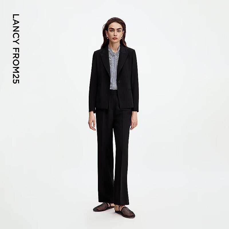 Langzi Women's Straight-Fit Commuter Blazer
