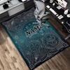 Custom Name Castle Night Living Room Non-Slip Area Rug Soft Carpet for Bedroom Kids Playroom Sofa Office Home Decor Doormat