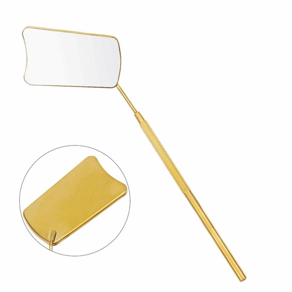 Fan Shaped Lash Lifting Mirror Hand Held Makeup Mirror Beauty Tools