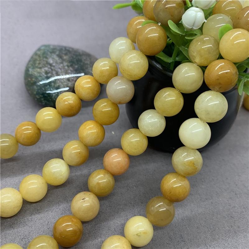 Natural Gemstone Stone  Bead Beads 6/8/10mm Oriental Topaz Loose Beads