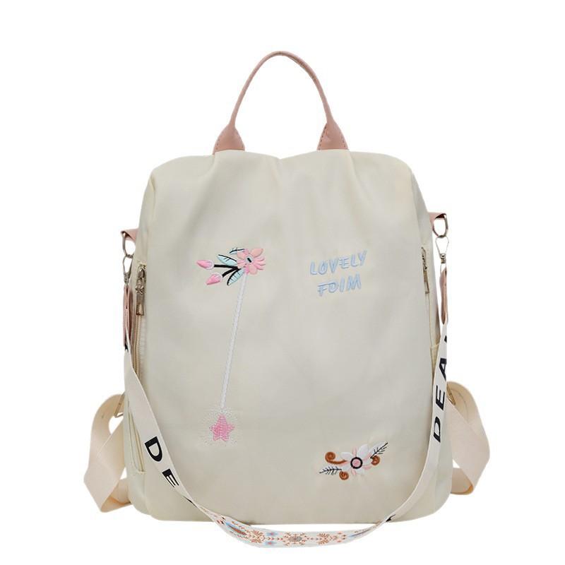 Dual-shoulder Backpack for Casual Travel, Single-shoulder, Anti-theft, Lightweight Student Schoolbag