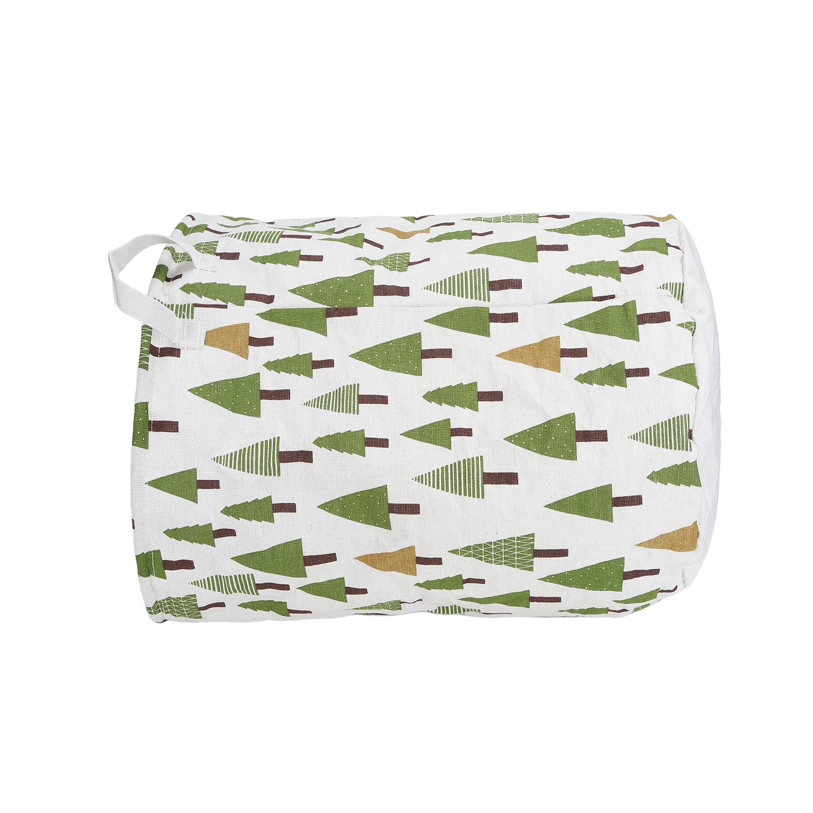 

Laundry Basket Canvas Collapsible Washable Drawstring Clothes Hamper for Barber Shop