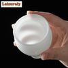 100ml Boutique Iced Sheep Fat Jade Porcelain Beauty Cup White Smelling Cylinder Cup Small Meditation Cup Mugs Kung Fu Teaware