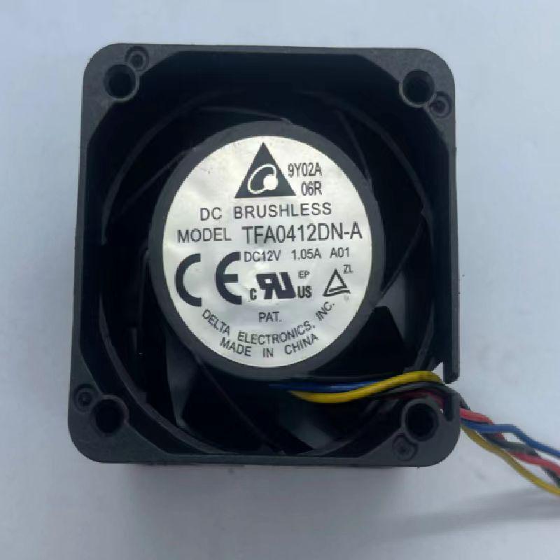 

Delta 12V 1.05A 4CM PWM Dual Ball Bearing Cooling Fan TFA0412DN-A 3-wire B2 connector
