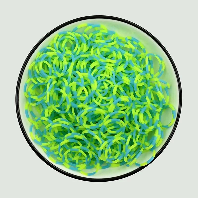 600pcs DIY Toys Rubber Bands Loom Set Kid DIY Bracelet Silicone Rubber Bands Elastic Weave Loom Bands Toy for Kids Goods