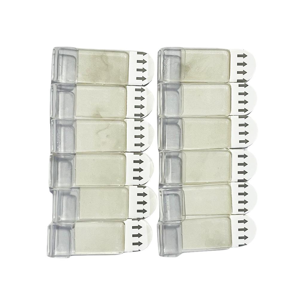 

12pcs/set Vinyl Record Holder Wall Display Acrylic Rack For Hanging Albums And Magazines Vinyl Shelf