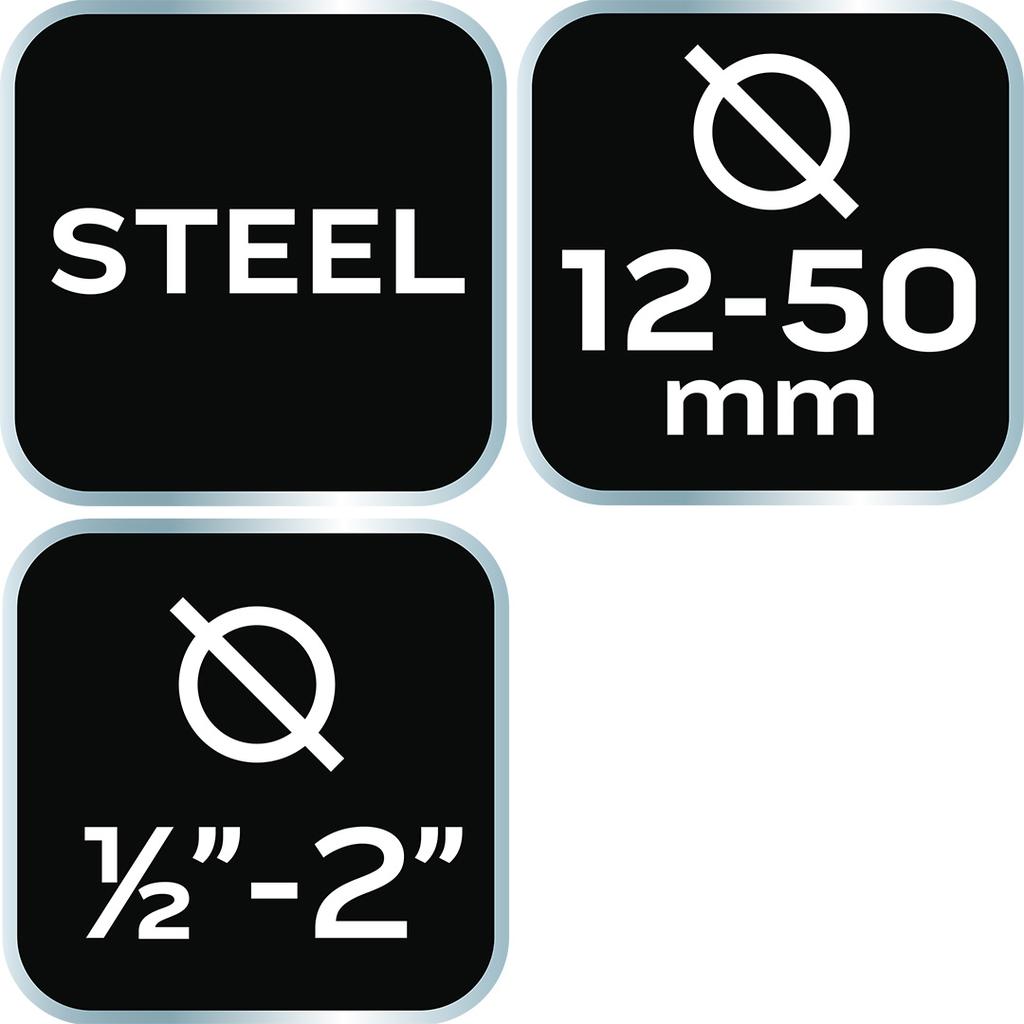 Steel pipe cutter 12-50 mm